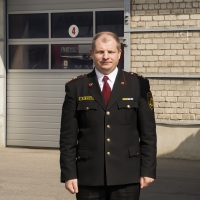 VUGD Kurzemes reģiona brigādes komandieris Vilnis Bents